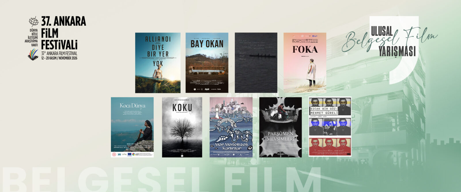 37. Ankara Film Festivali’nde yarışacak belgeseller belli oldu